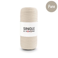 Niť Priadza SINGLE Pure KOKONKI púdrová béžová MERINO