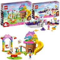 LEGO Domček pre bábiky Gabby 10786 Gabiina loď a kúpele Lodž + Záhradná párty