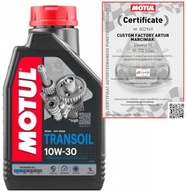 MOTUL TRANSOIL 10W30 PREVODOVKOVÝ OLEJ NA MOTORKY 1L