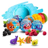 OCEAN FRIENDS bomby do kúpeľa s hračkou 5 x 140g