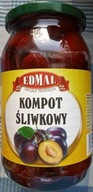 Slivkový kompót 0,9 l Edmal