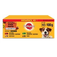 PEDIGREE VITAL ADULT Pes sáčok Set 40x 100g