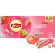 Lipton Fruit čaj jahoda a rebarbora 20 ks