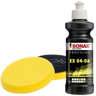 Leštiacia pasta Sonax EX04-06 + NAT žltá leštiaci špongia ONE STEP R