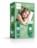 Darčeková sada C-THRU Luminous Emerald (Deodorant v spreji 150 ml + gél na podsadu