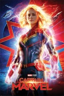 Plagát Captain Marvel Higher Another Faster 61x91