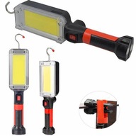 PRACOVNÁ LAMPA LED COB DIELENSKÁ LAMPA BATÉRIA 700lm USB MAGNET + HÁK