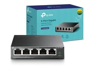 Stolný prepínač 5xGbit 4xPoE+ SG1005P TP-LINK