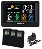 DIGITÁLNY TEPLOMER HYGROMETER METEOSTANICA LCD HODINY Snímač dátumu VLHKOSŤ