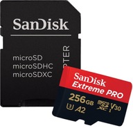 SANDISK MICROSDXC 256GB EXTREME PRO UHS-3 170MB/S