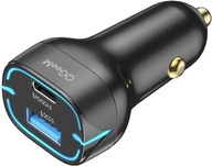 QGeeM NABÍJAČKA DO AUTO USB/USB-C PD QC3 52,5W