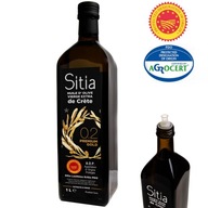 Grécky olivový olej E.V. - SITIA 0,2% fľaša 1L PREMIUM