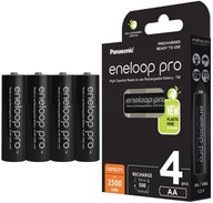 4 x BATERIE Panasonic Eneloop PRO R6 AA 2550m