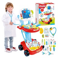 Little Doctor Set Príslušenstvo EKG vozíka Lekárske nástroje Účinky stetoskopu