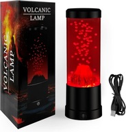 NOČNÁ LAMPA VODNÁ LAMPA S VOSKOVÝM MODELOM LAVA LAVA VOLCANO