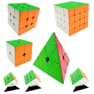 SET MoYu CUBE 2x2 3x3 4x4 RÝCHLA PYRAMÍDA