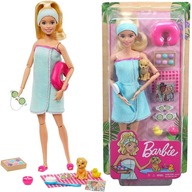 BÁBIKA BARBIE SO PSÍKOM RELAX V LÁZEŇOCH + DOPLNKY