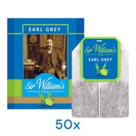 Sir William's Tea Earl Grey 50 vrecúšok