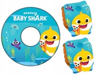 Prsteň + RUKÁVY na bazénovú pláž BABY SHARK