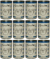 Gussto Cat Fresh Turkey & Tuna 12 x 400 g