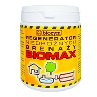 Biozym BIOMAX regenerátor drenáže Odmasťovač 800g ČISTIČ ODVODNENIA POTRUBÍ