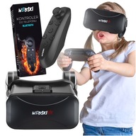 PERFEKTNÝ VIANOČNÝ DARČEK PRE DIEŤA, tínedžera, 3D OKULIARE NA VR DIAĽKOVÉ OKULIARE