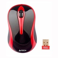 Myš A4Tech G3-280N, 1000 DPI, 2,4 [GHz], optická, 3 trieda, bezdrôtová, čierna