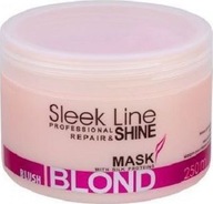 Sleek Line Blush Blond hodvábna maska ​​250 ml