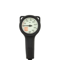 Tecline Slim manometer, 400 bar 52 mm, HP hadica 80 cm