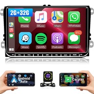 Rádio 2din Android 11 Vw Passat B6 B7 Golf Škoda