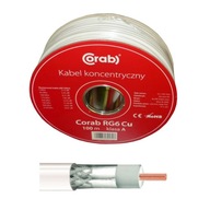 CORAB RG6 CU 1.02 koaxiálny kábel (100m)