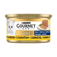 Gourmet Gold Mousse s kuracím mäsom 24x85 g