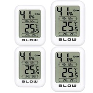 4X METEOROLOGICKÁ STANICA SADA MAGNETOV NA POČASIE PRIESTOROVÝ TEPLOMER MINI HYGROMETER