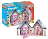 PLAYMOBIL 9113 Portable Shop Set v kufri s 2 butikovými figúrkami