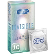 DUREX INVISIBLE CLOSE FIT 10ks KONDÓMY