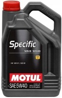 ŠPECIFICKÉ MOTUL 505,01 505,00 5W40 ACEA C3 5L