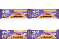 Mliečna čokoláda Schoko&Keks Milka Sušienka Kakaová tyčinka 300g x4