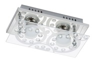 STROPNÉ SVIETIDLO PLAFON LED 2x3W LED 2x250lm