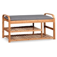 Čalúnená topánka Bench Grey ST13 Bamboo