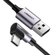 Kábel USB na USB-C lomený UGREEN 3A 3.0 1m