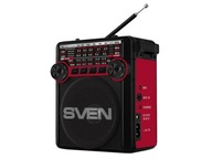 Rádio SVEN SRP-355 Čierno-červené