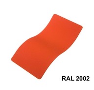 Polyesterová prášková farba RAL 2002, hladký lesk