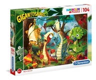 Puzzle 104 dielikov Supercolor Gigantosaurus 27192