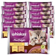 WHISKAS JUNIOR VLHKÉ KRMIVO PRE MAČATÁ HYDINU 13x340G