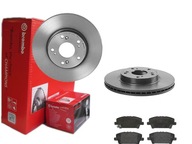 DISKOVÉ DLOŽKY BREMBO PREDNÉ HONDA CIVIC VIII 282MM