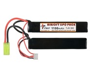 Nabíjacia batéria LiPo Li-Po 7,4v 1100mAh AK M4