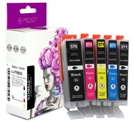 5x atramenty pre CANON PIXMA MG5700 MG5750 MG5751 XL