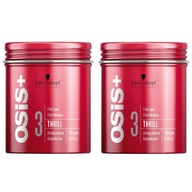 SCHWARZKOPF OSIS THRILL PLUS FIBER RUBBER X2