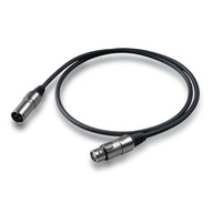 Mikrofónny kábel Proel XLR F - XLR M 15m