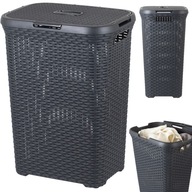 RATTAN CURVER 60L KOŠÍK NA PRANIE OBLEČENIA